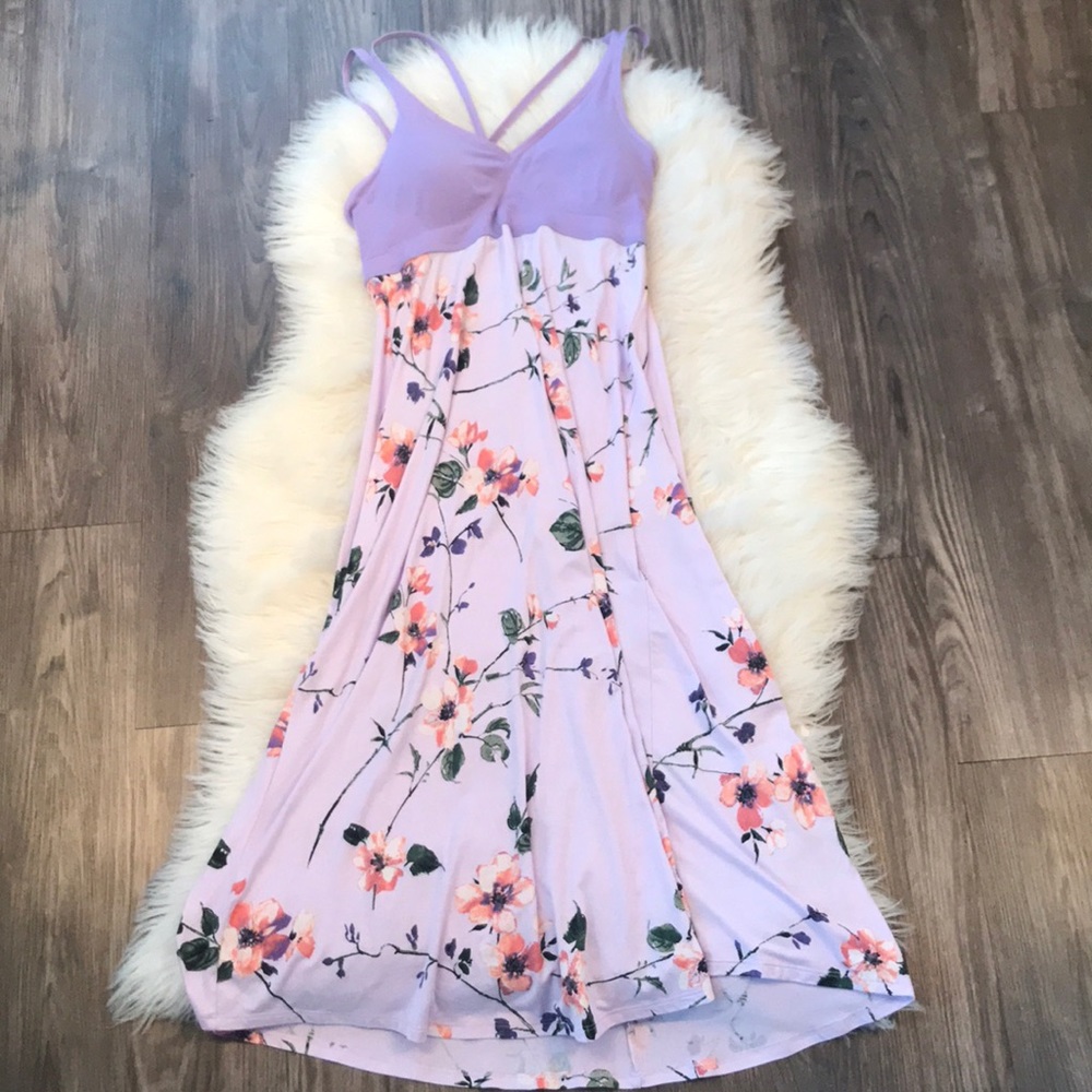 Padded Floral Nightgown 🌙